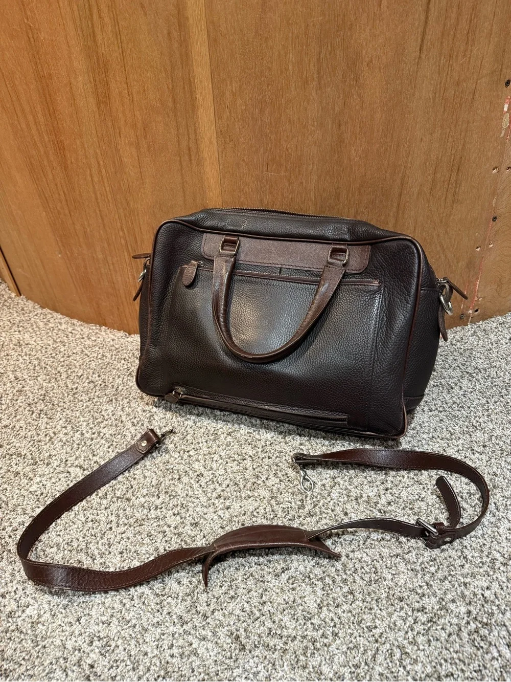 Hammer Made leather briefcase